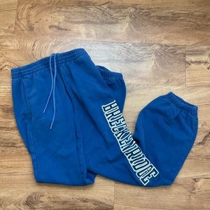 Blue “Breckenridge” sweatpants